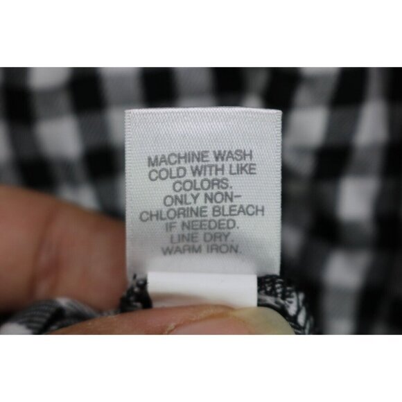 J.Jill Check Button Up 3/4 SleeveTunic Top-Size XL-Soft-Pocket - Picture 6 of 8